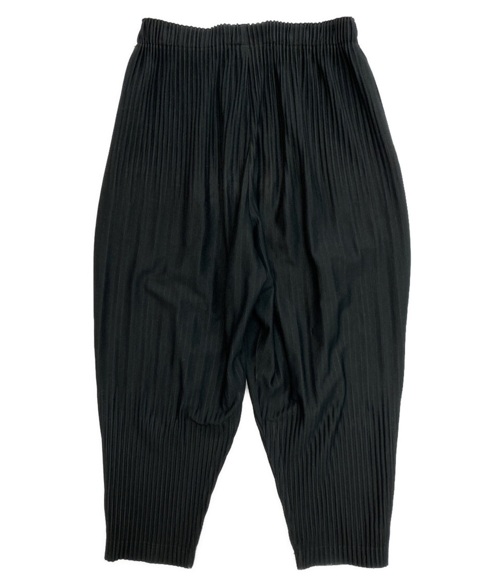 HOMME PLISSE ISSEY MIYAKE プリーツパンツ ブラック Basics Pant