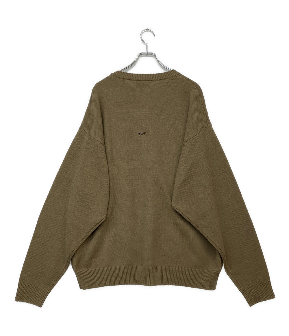 WTAPS ニット 212MADT-KNM02 VIBES SWEATER 21AW メンズ SIZE 4 ダブル