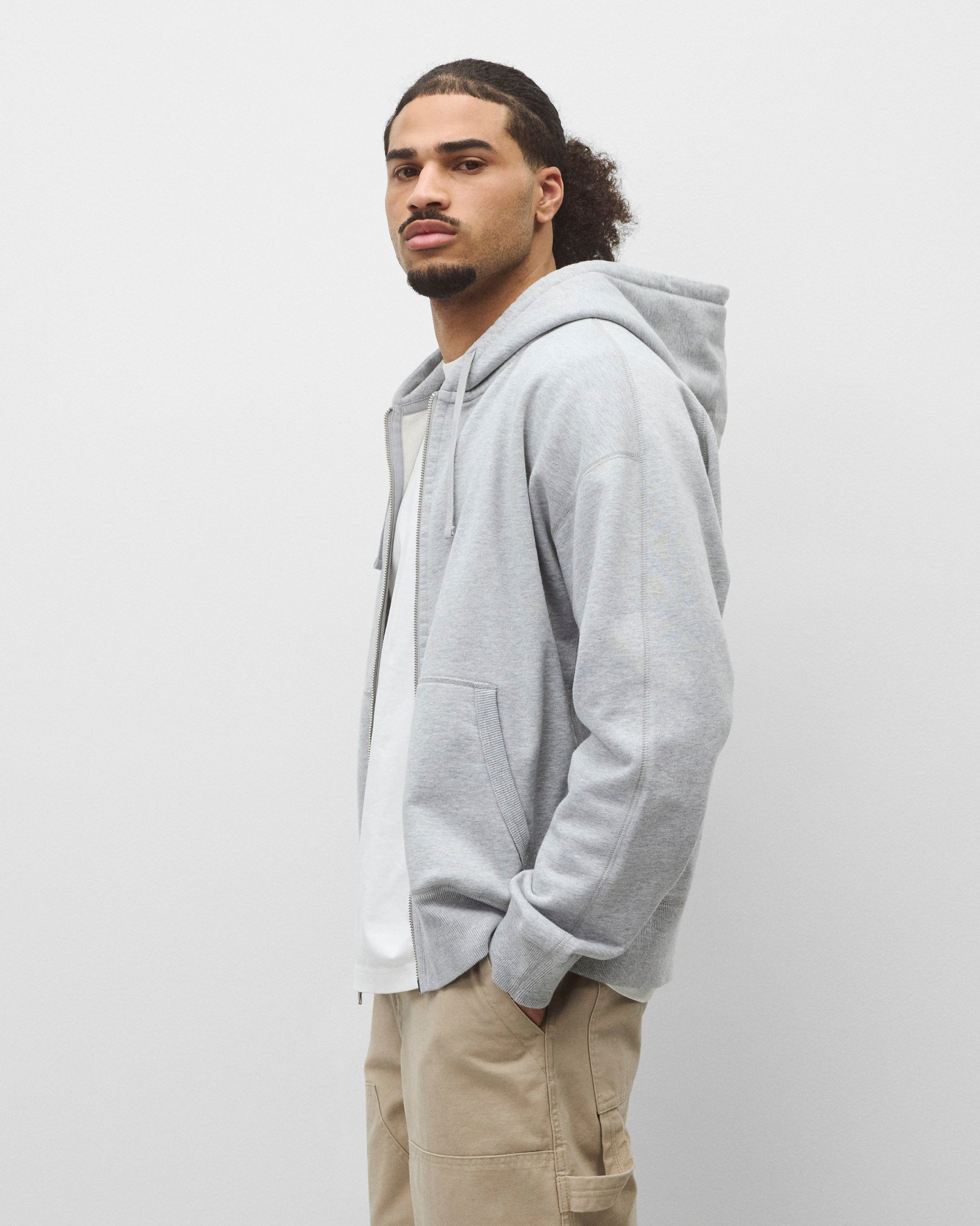 Midweight Terry Relaxed Zip Hoodie | Reigning Champ | Reigning