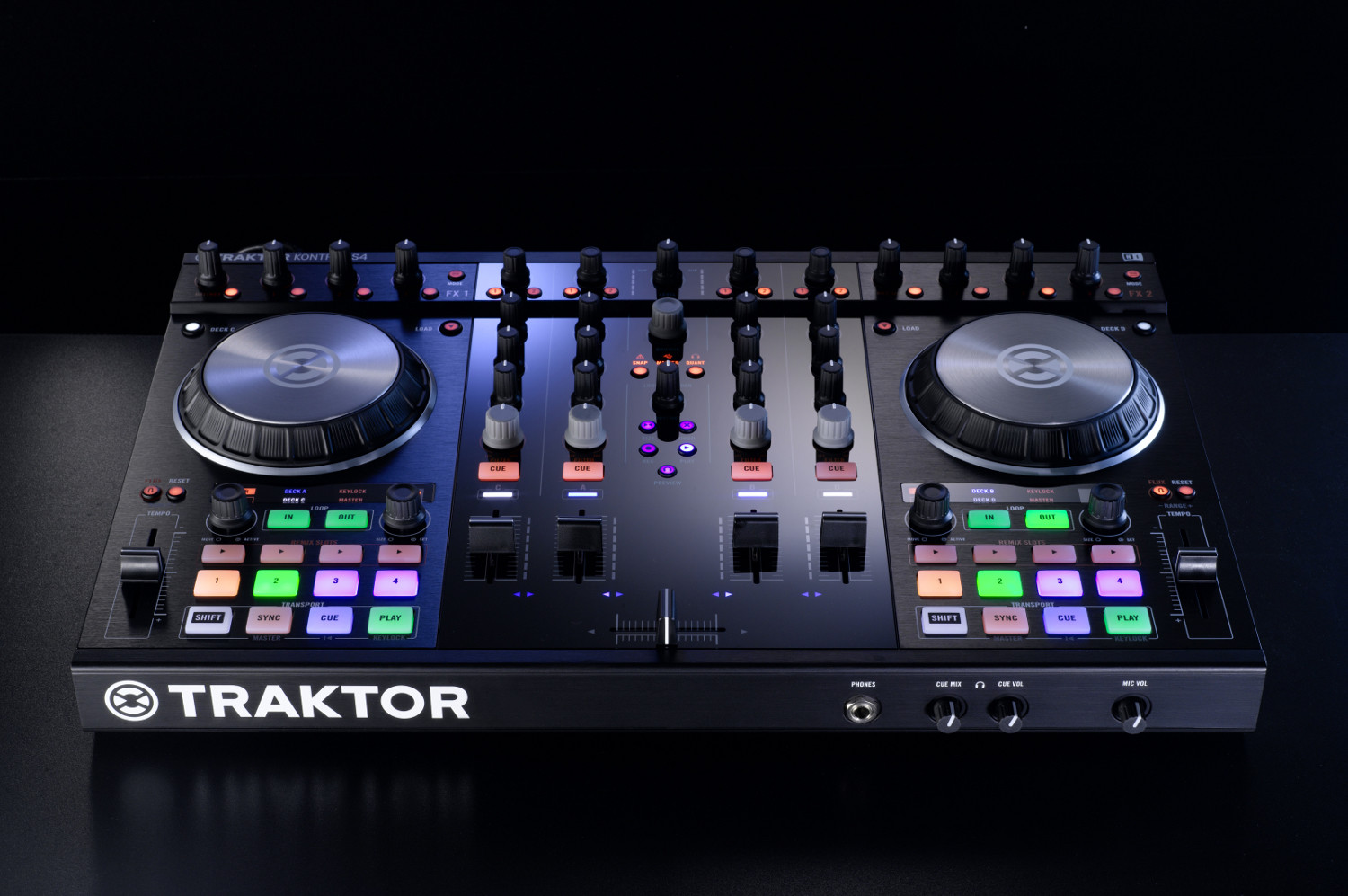 Native Instruments TRAKTOR KONTROL S4 and S2 MK2 DJ systems announced