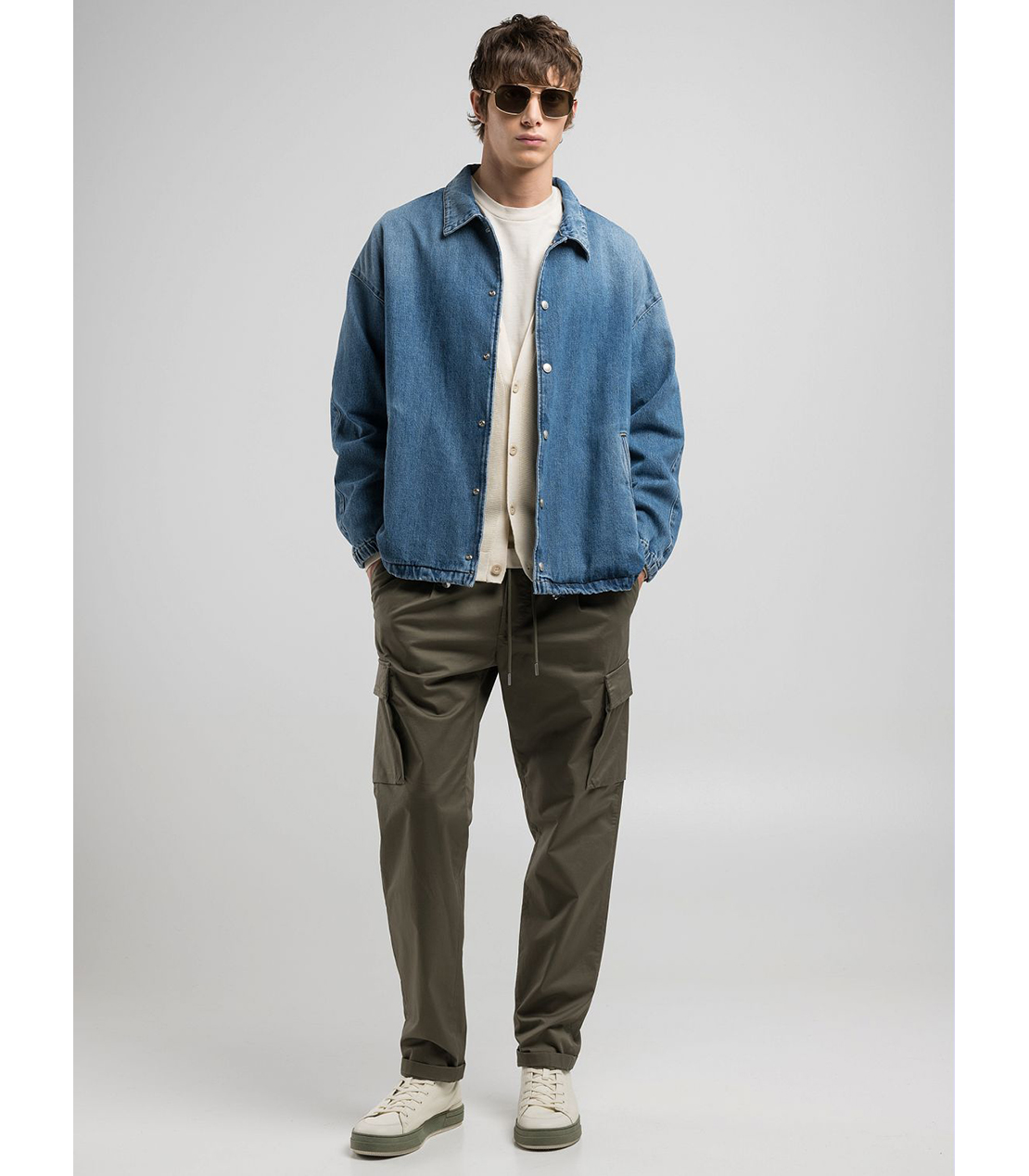 9Z1 ECO PLUS ミッドデニムコーチングジャケット｜REPLAY リプレイ公式