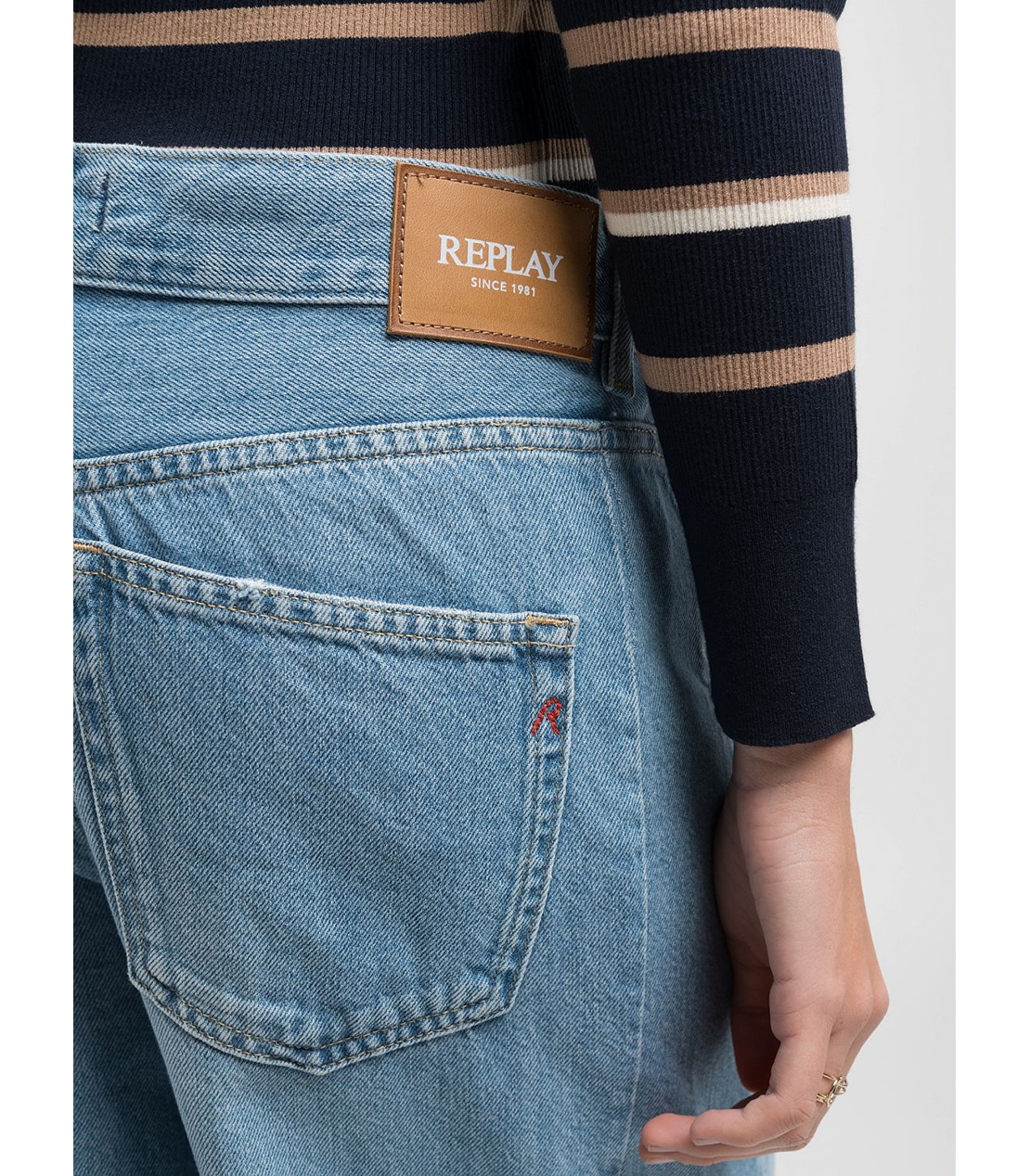 バギーフィットNARJAテンセルコットンデニム｜REPLAY リプレイ公式通販