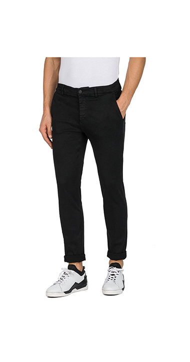 Hyper Chino X.Lite ズーマー スリムフィットチノパンツ｜REPLAY