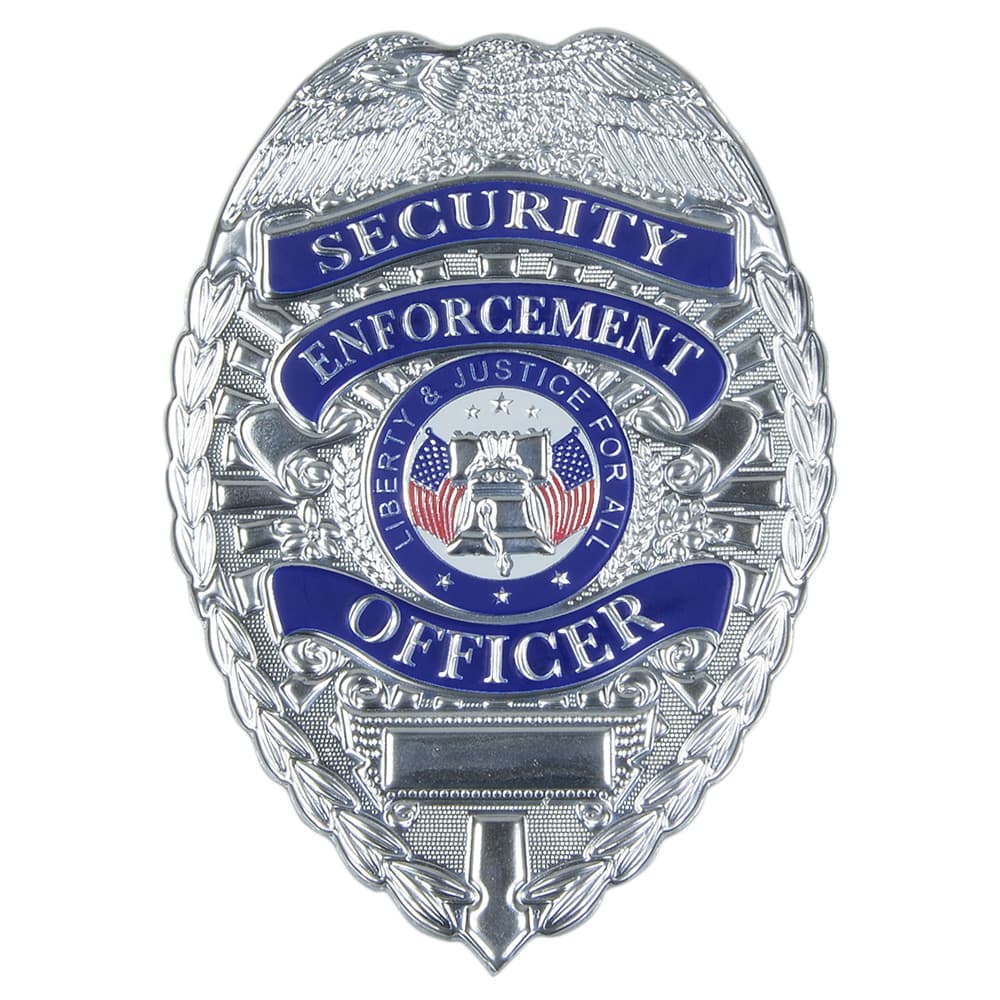 ROTHCO ポリスバッジ SECURITY ENFORCEMENT OFFICER シルバー 1955