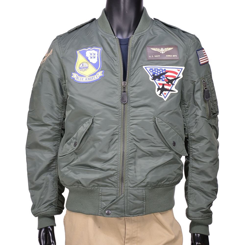 AVIREX L-2B フライトジャケット ブルーエンジェルス 6162119