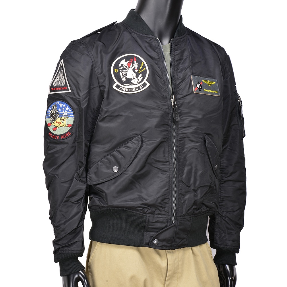 AVIREX L-2B フライトジャケット ブラックエース 6162124 | ミリタリー