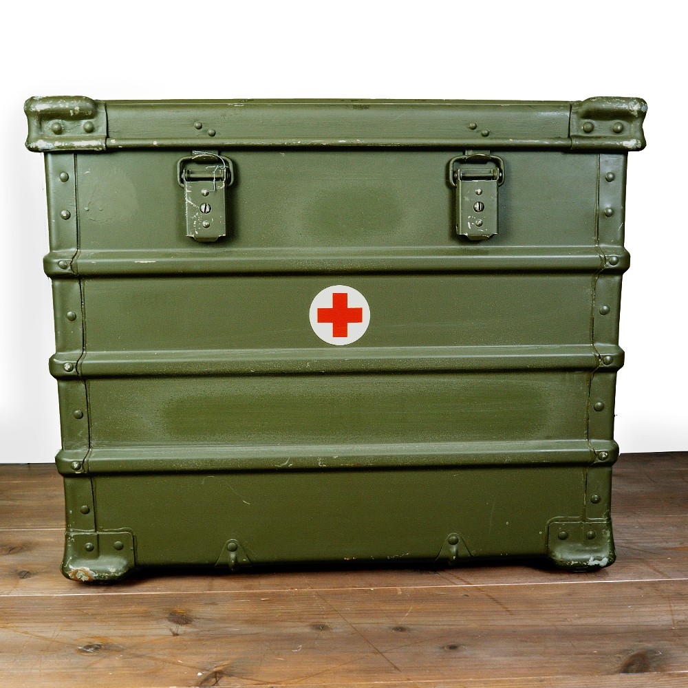 ドイツ軍 アルミ製コンテナ ミリタリーボックス 軍放出品 | ミリタリー