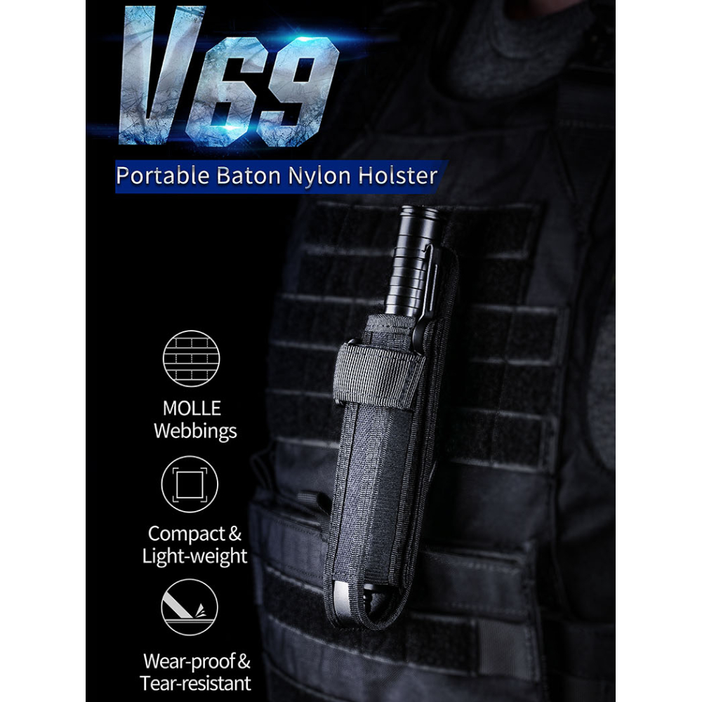 NEXTORCH バトンホルスター V69 特殊警棒用 NEX 16/18/20インチ対応