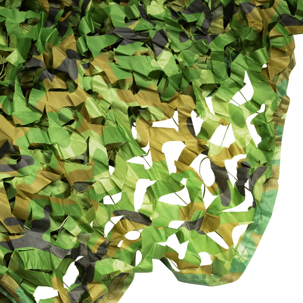 偽装網 カモフラージュネット 約1.4×2.8m ウッドランド | ミリタリー