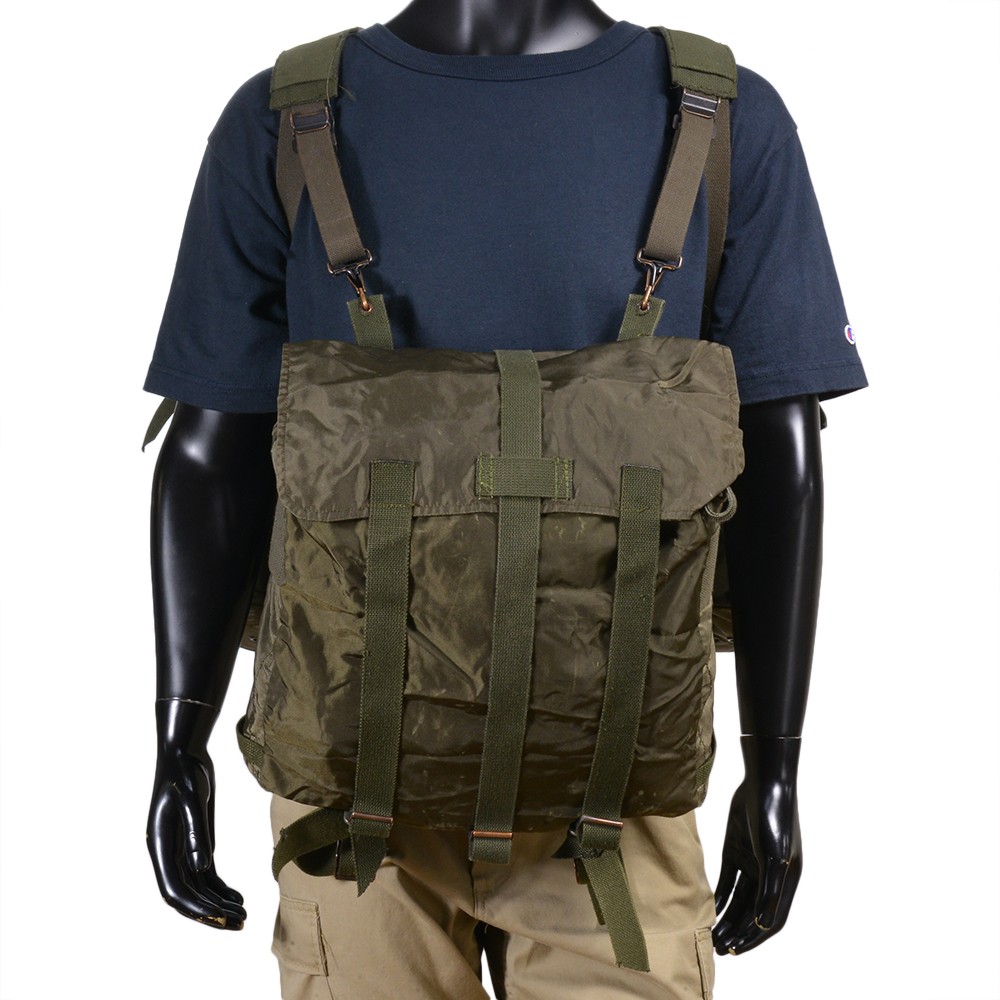 オーストリア軍放出品 バックパック KAZ 75 サブバッグ付 ナイロン製