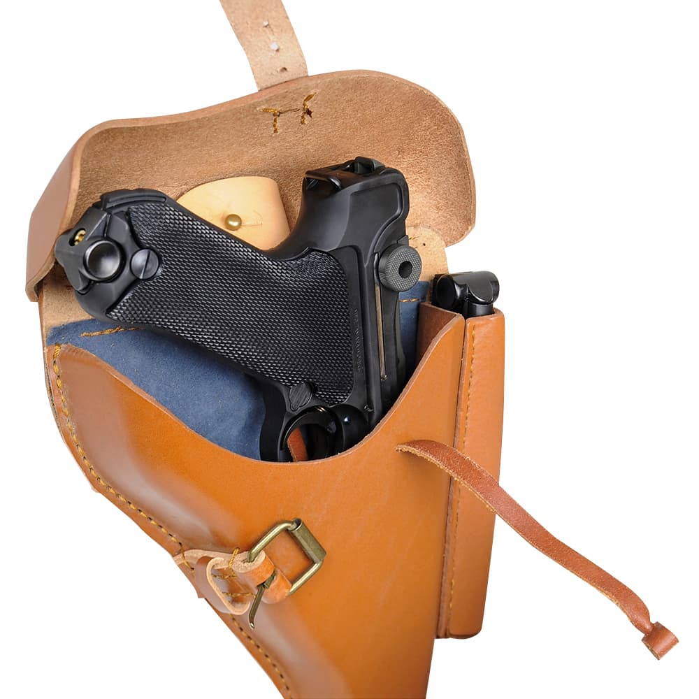 レザーホルスター 復刻 ルガー P08用 ドイツ軍 WW2 | ミリタリー