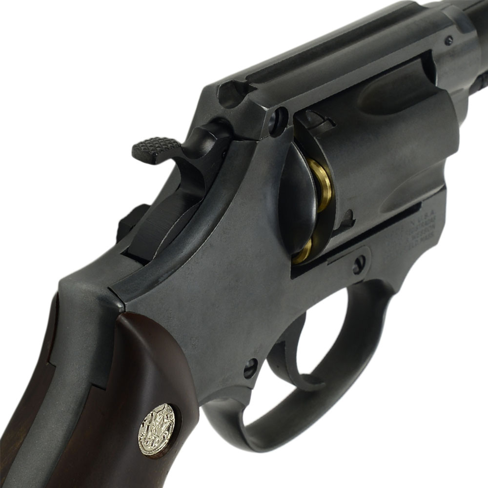 マルシン ガスガン S&W M36 チーフスペシャル 2インチ HW 木目調プラグ