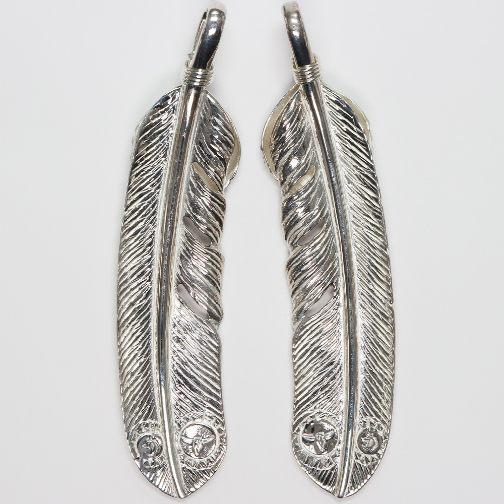 TADY&KING特大ハートSVフェザー金縄ターコイズ ALL ITEM TADY＆KING