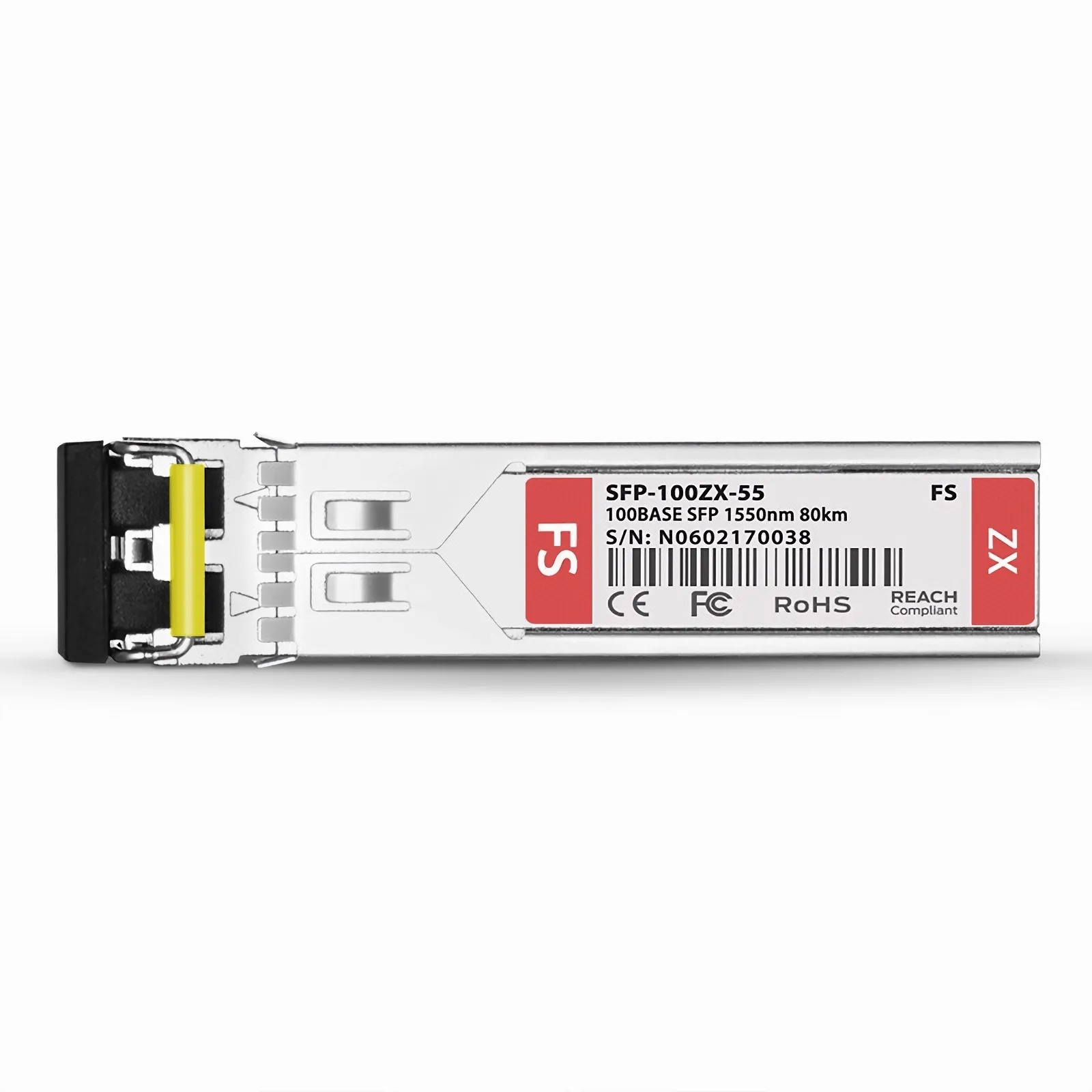 100BASE-ZX SFPモジュール(1550nm 80km DOM FSスイッチ用) - FS JAPAN