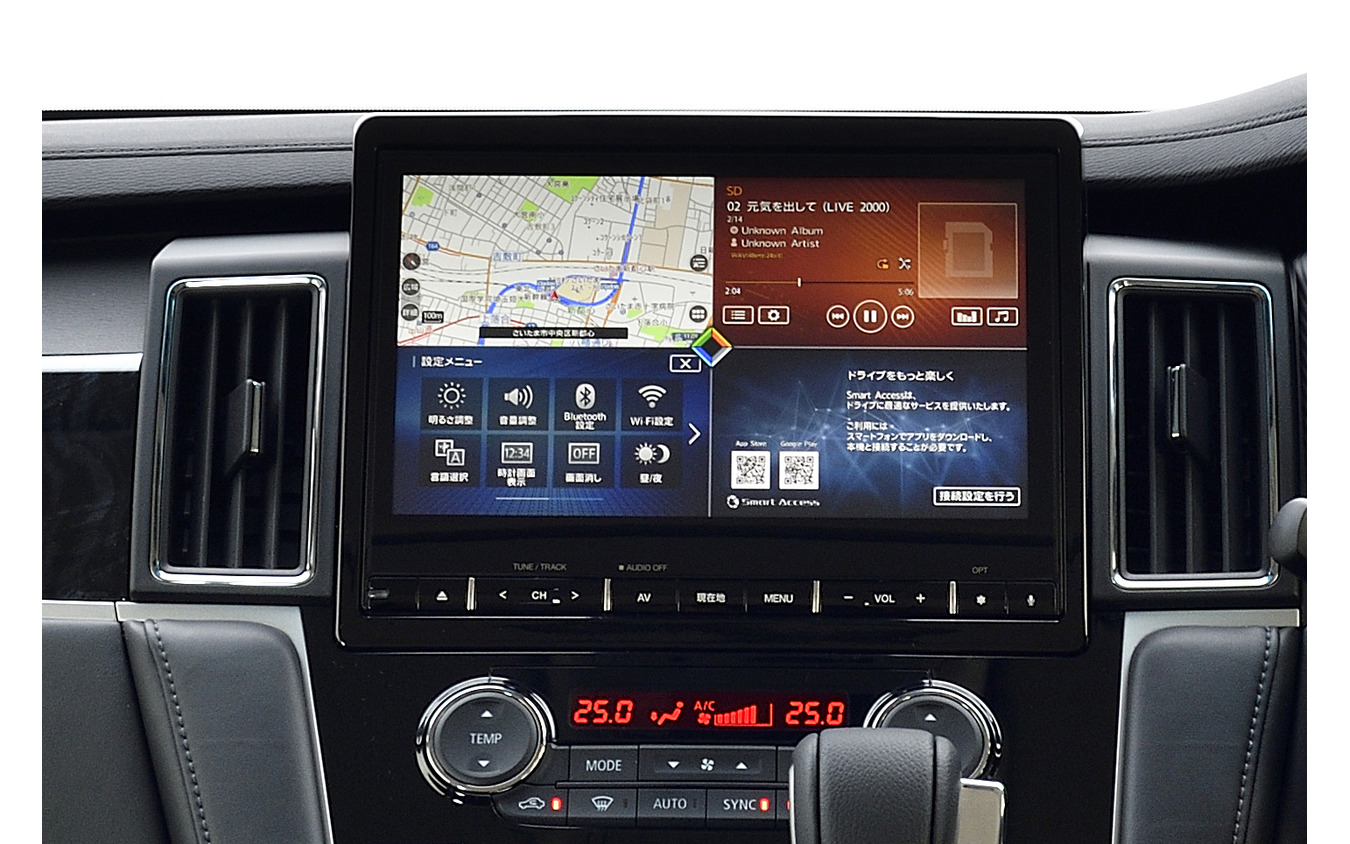 新型『デリカD:5』へのディーラーオプション採用が決定した『Quad View