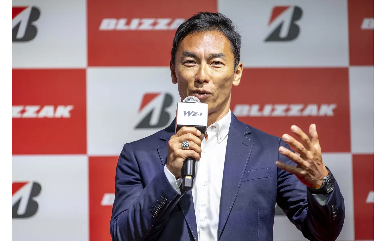 佐藤琢磨が絶賛！ 新型ブリザックWZ-1の雪道・ドライ・ウエットの