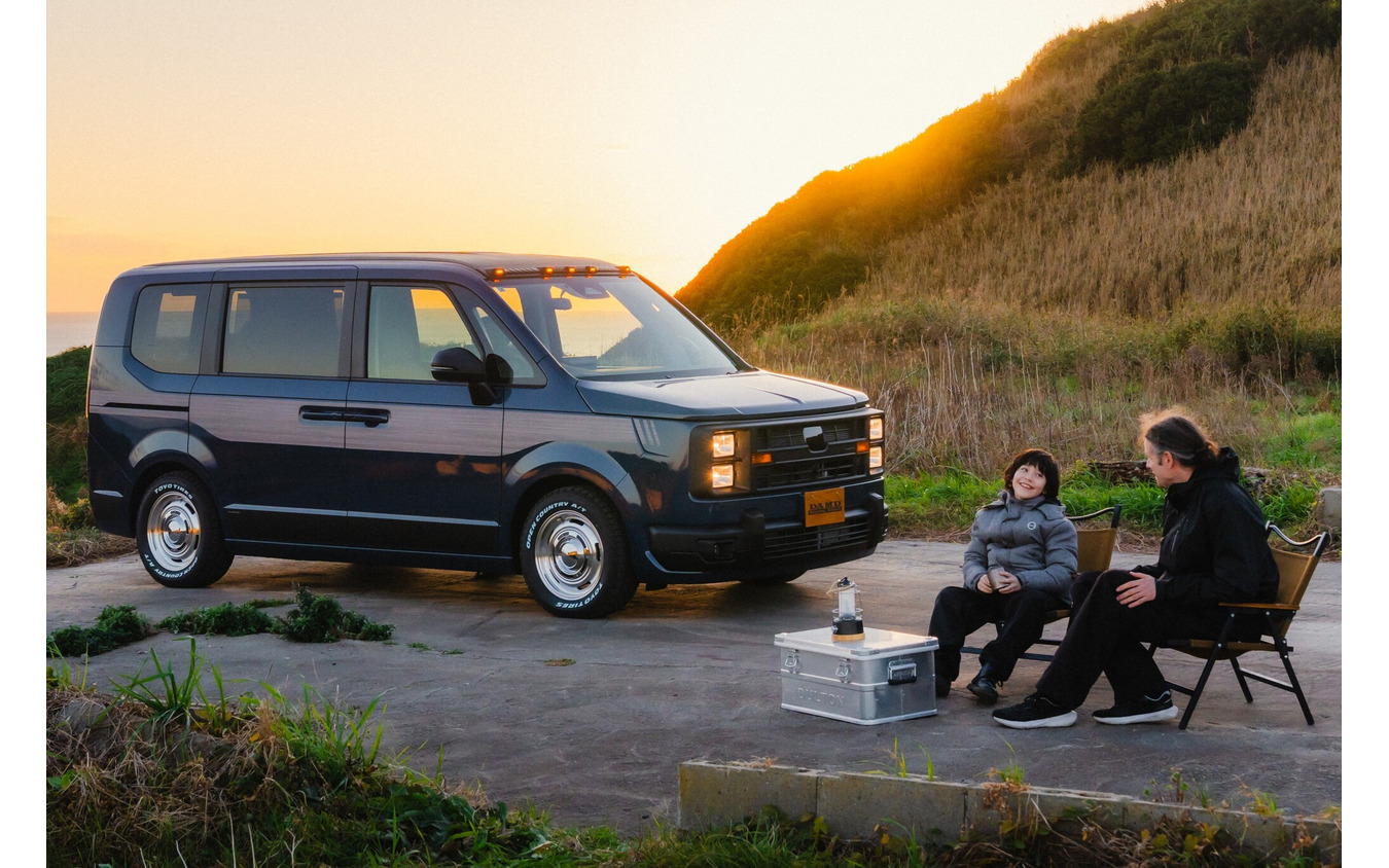 ダムド、レトロな新作カスタムカー4台を展示へ！『ジムニーノマド