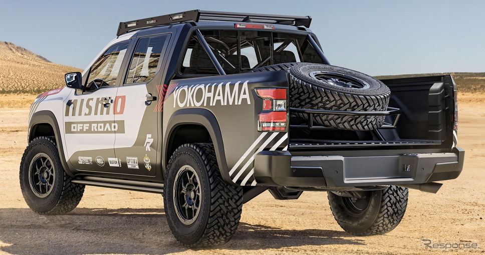 NISMO仕様の日産ピックアップトラック、過酷な砂漠レースに挑む