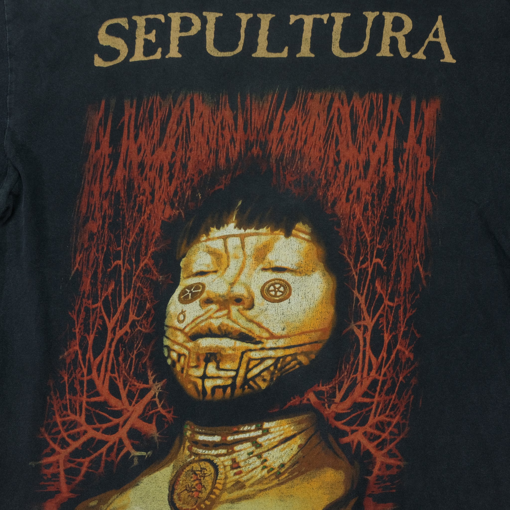 Vintage 1996 Sepultura Roots Album Tour Tee by Blue Grape | Reset