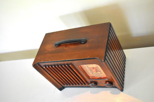 ラジオの黄金時代 1940年 エマーソン モデル 179 木製真空管ラジオ