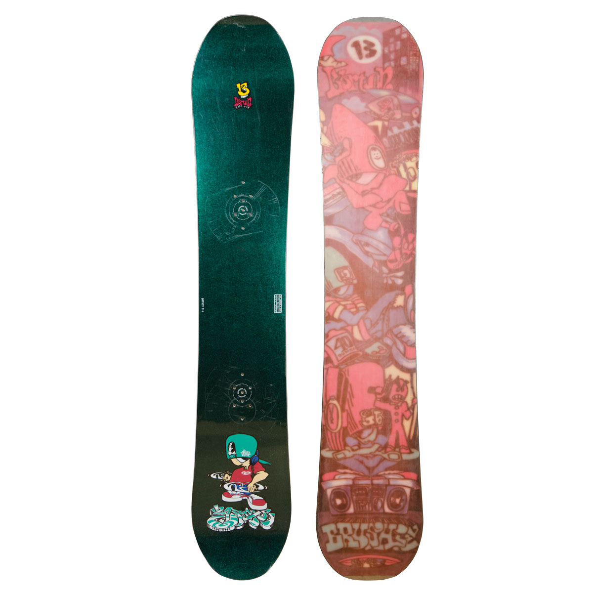 Brushie DJ - Retro Snow - Vintage Snowboard Museum