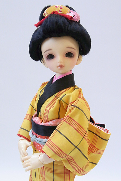 MSD「江戸に、いるいる町娘」日本髪ウィッグ編: R工房 スクラップ ブログ