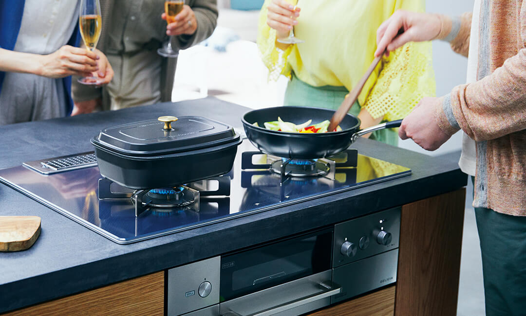 ザ・ココット：なにかとおいしくできる万能鍋 － リンナイ