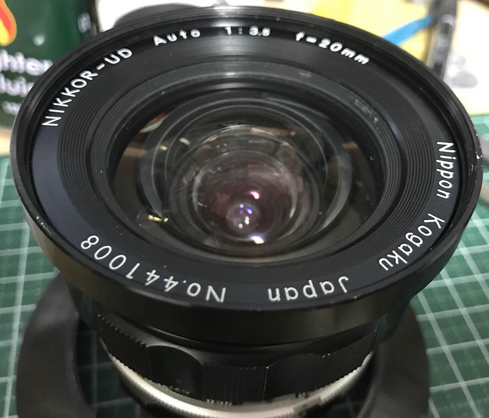 Repair: Nikkor-UD 20mm f/3.5 Auto | Richard Haw's Classic Nikon