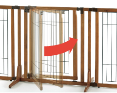 木製おくだけドア付ペットゲートH レギュラー | リッチェル公式ウェブ