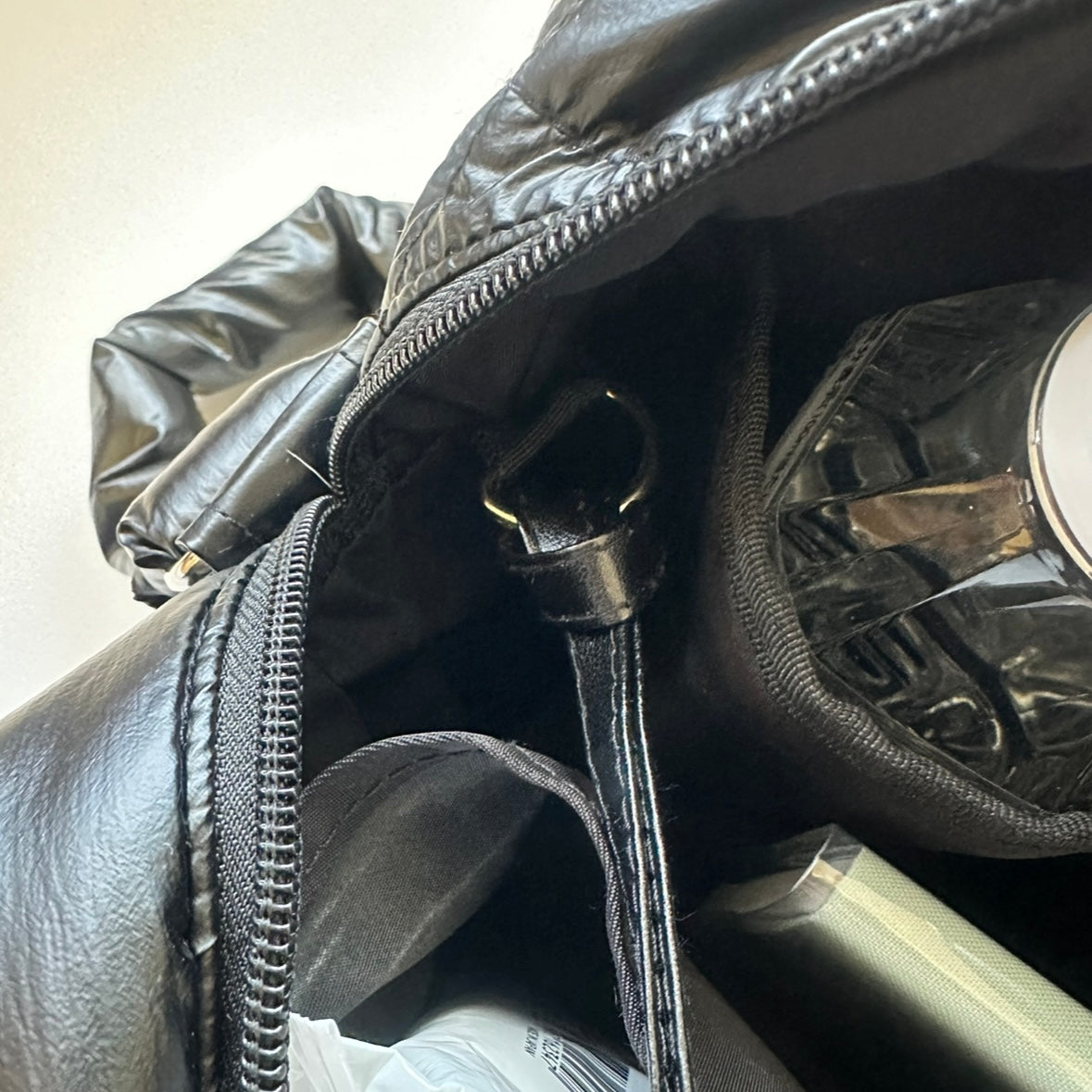 Cross quilt bag / Black – RICH RAISE