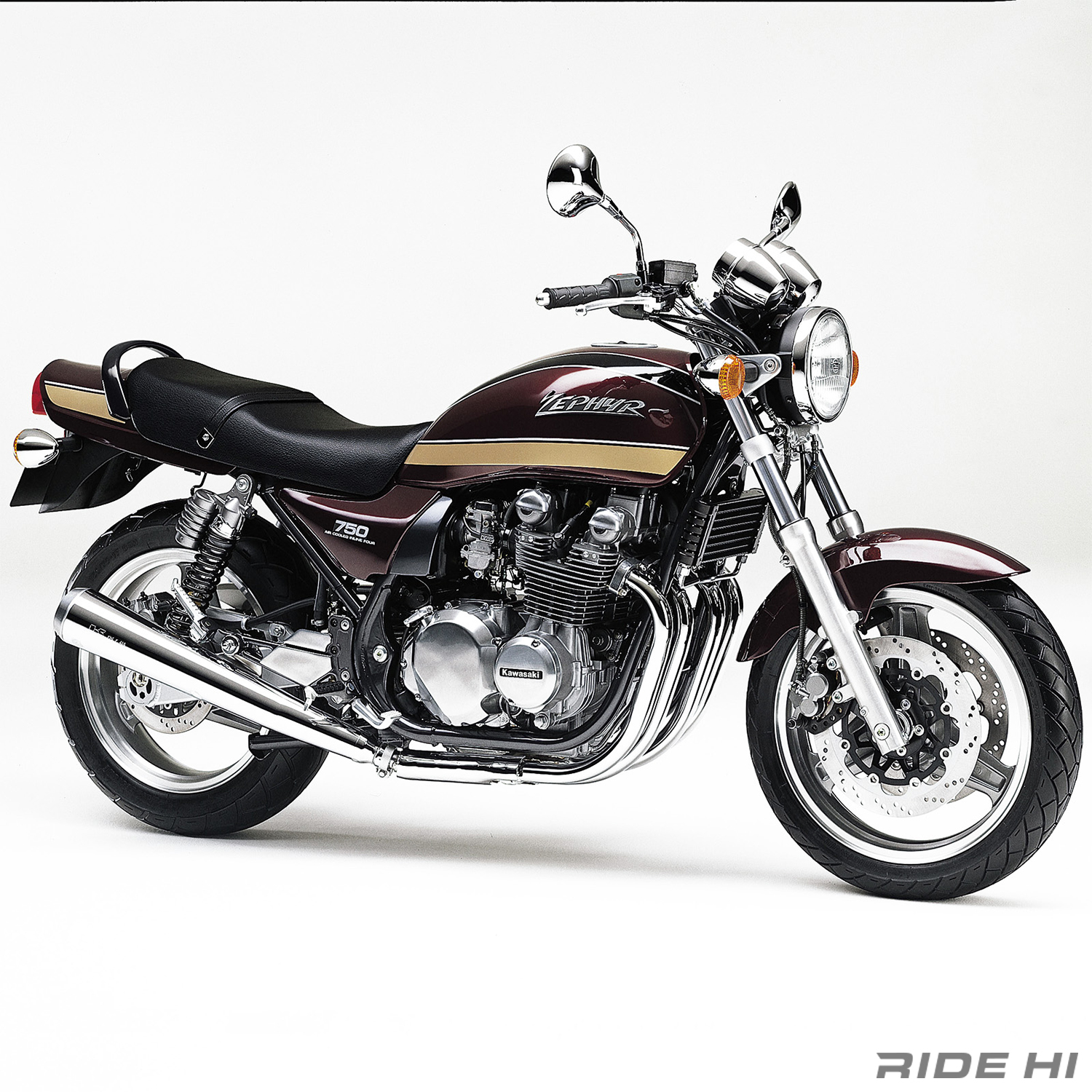 ゼファー750の傑作ハンドリングを支えた完全新設計フレームとエンジン