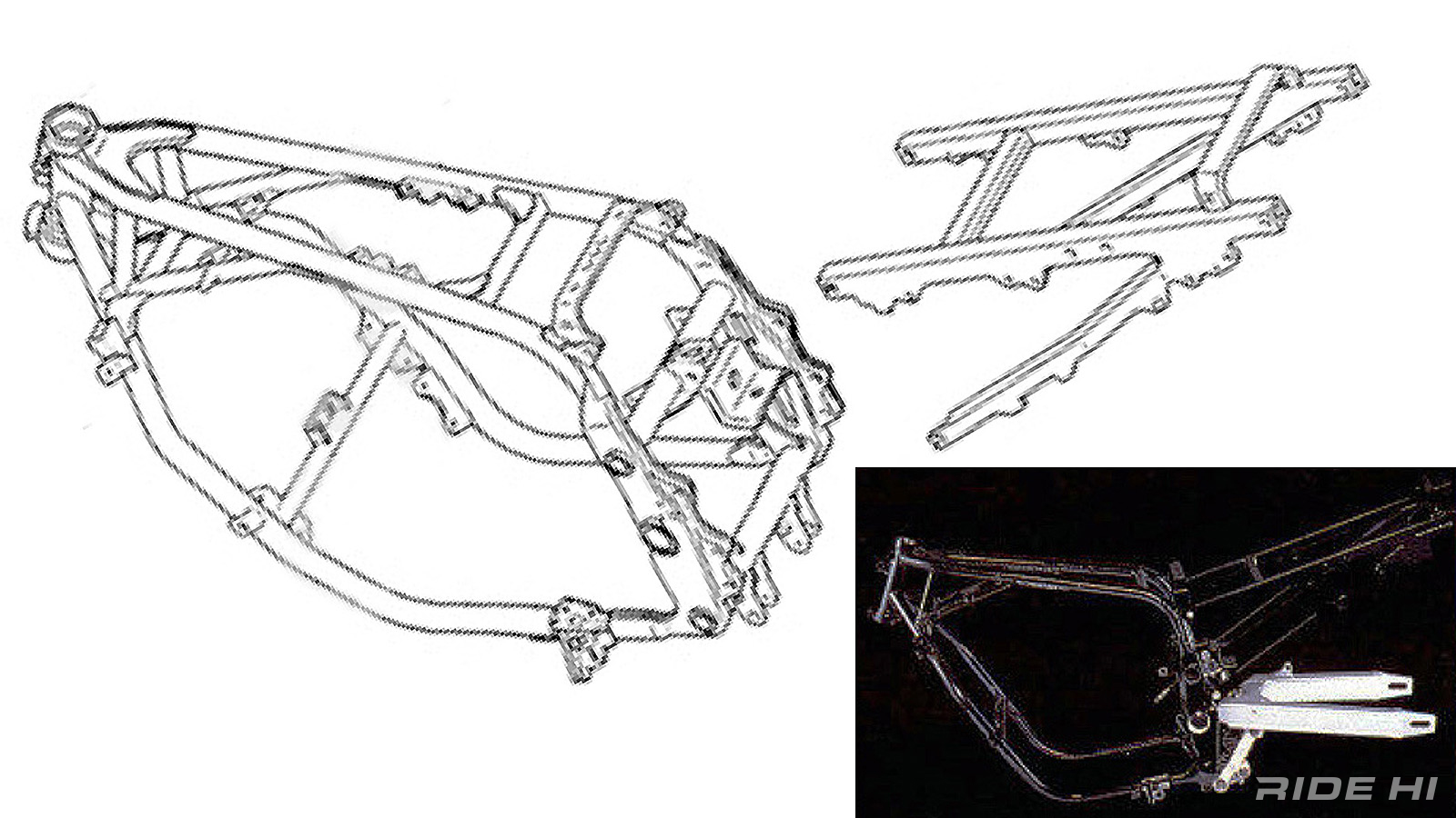 アルミフレームをスチール化で轟沈したGPX400R！【このバイクに注目