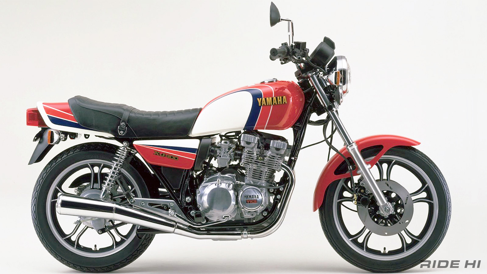 XJ400は背面ジェネレーターで'80年代4気筒の基本構成を先取りして大