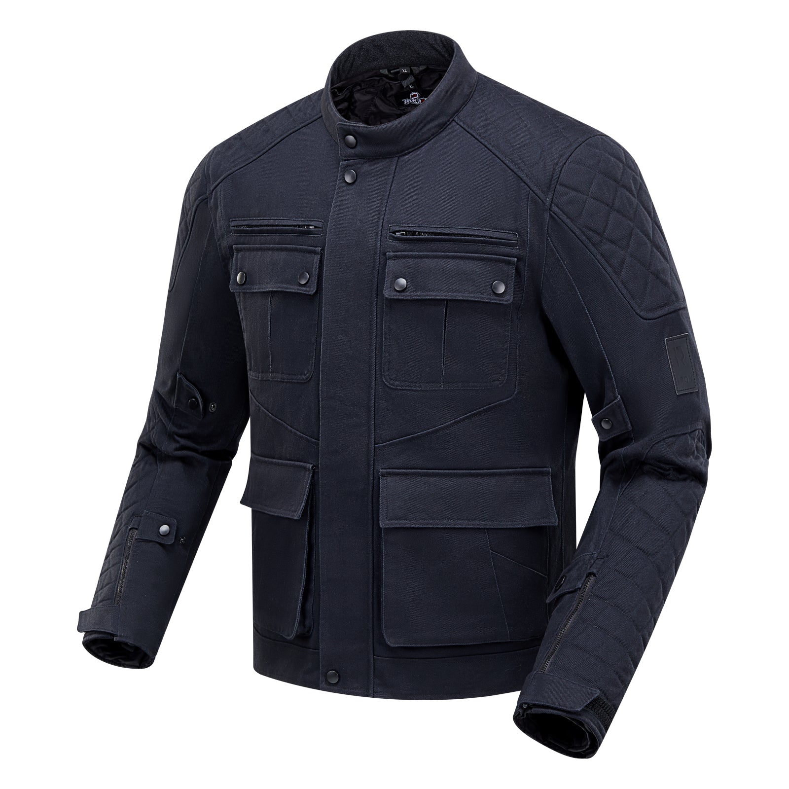 RIDEIRONプロテクター付きヴィンテージバイクジャケット | MJ5508