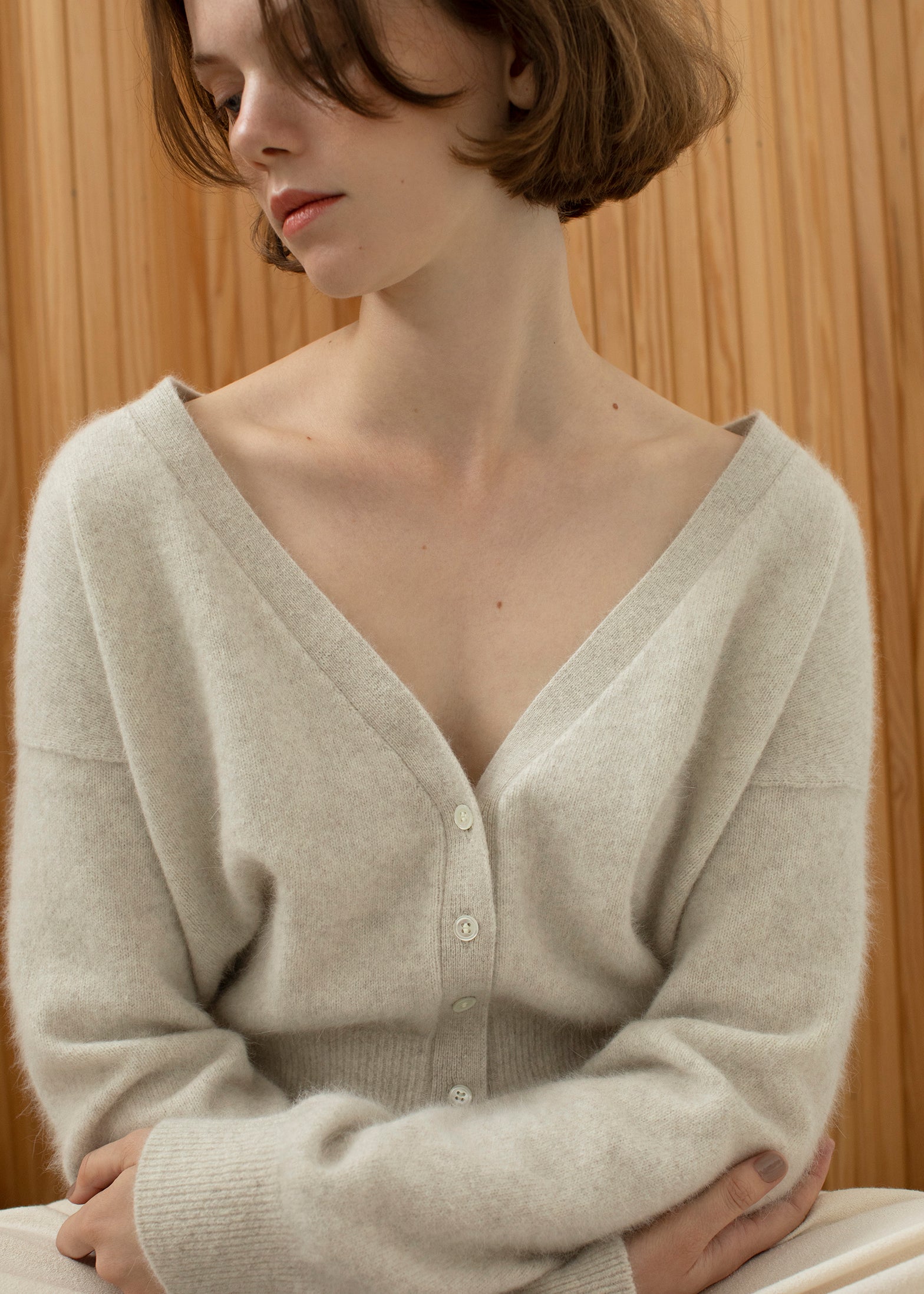 fox knit cardigan / la vie | rihka
