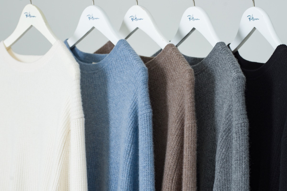 Ron Herman California Cashmere Waffle Knit News｜Ron Herman