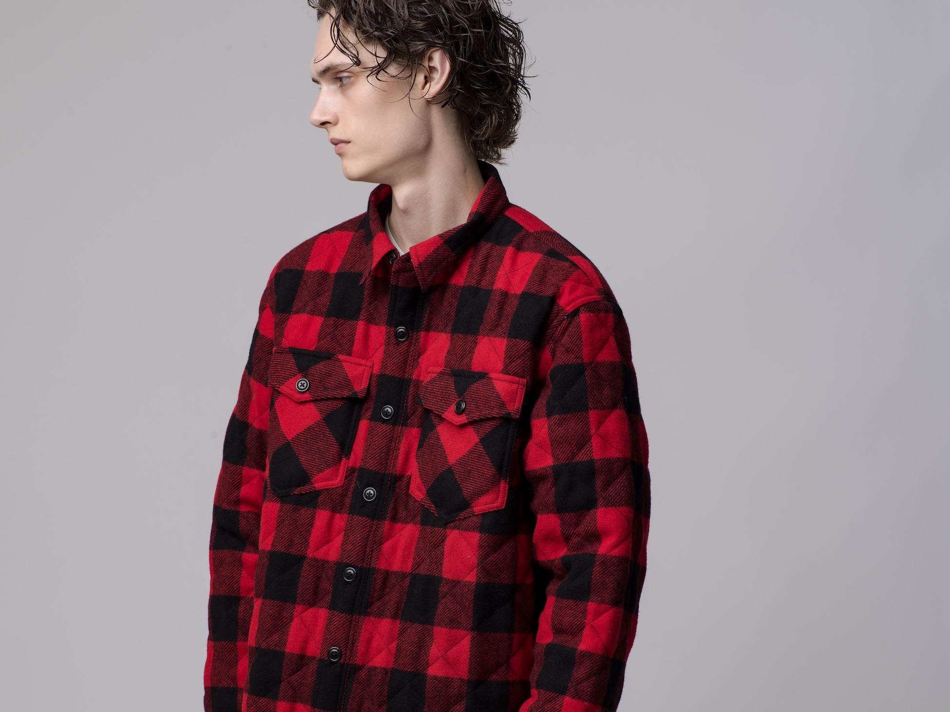 Double RL for Ron Herman Quilting Shirt Jacket 11.12(Sat) New