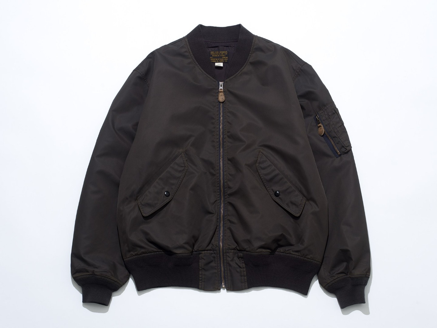 Double RL for Ron Herman Flight Jacket ＆ Stencil Logo T-Shirt