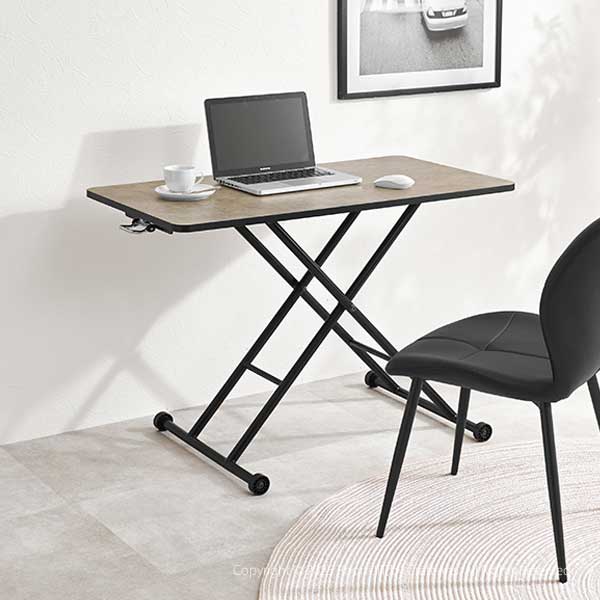 無段階 ガス圧 昇降テーブル | インテリアショップ ルムジット