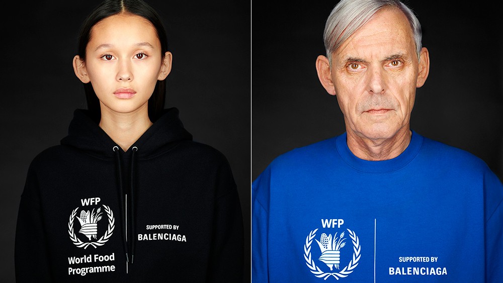 Balenciaga And The World Food Programme Team Up To Fight Hunger