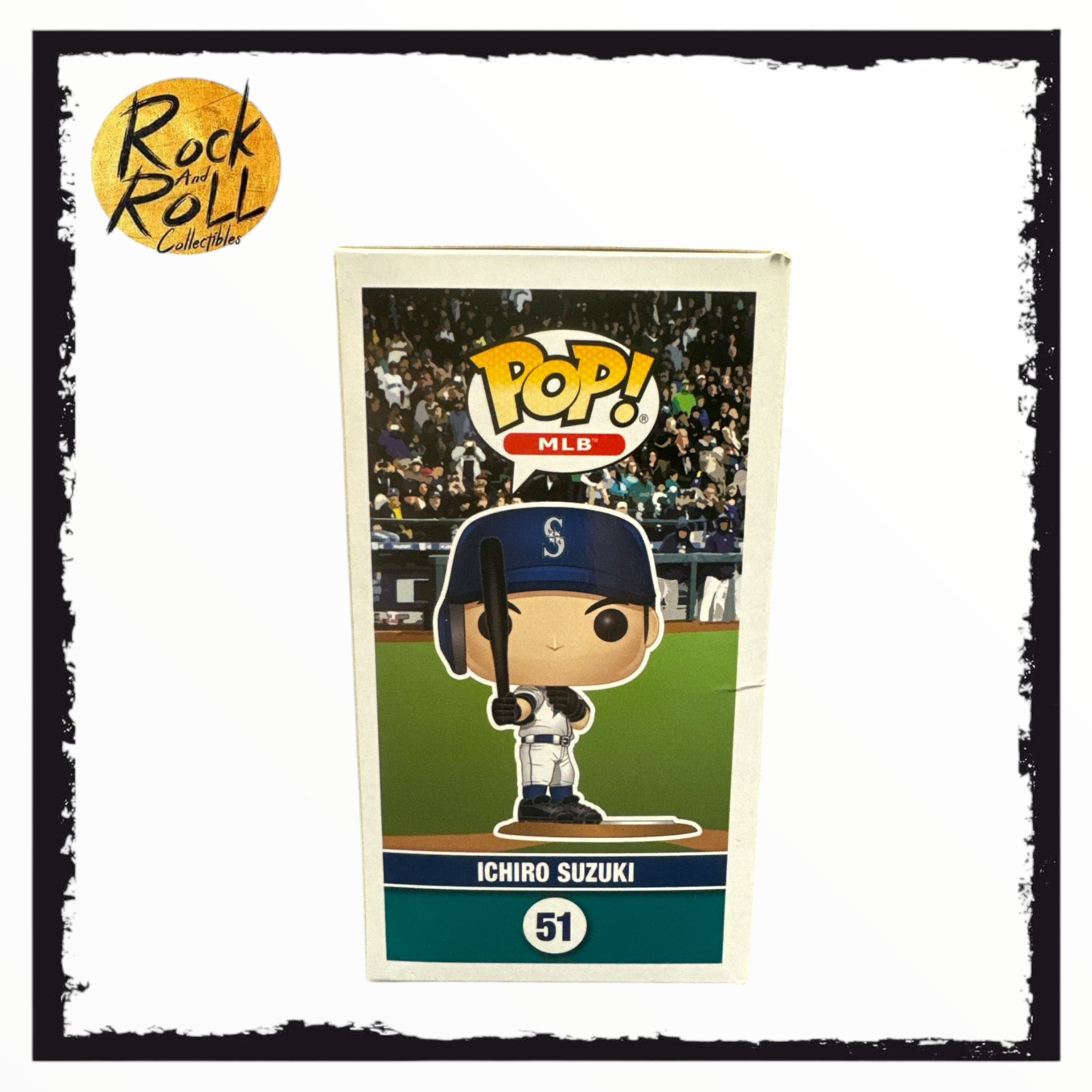 Seattle Mariners NBL - Ichiro Suzuki Funko Pop! #51 T-Mobile Park