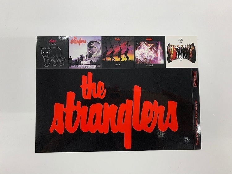 来日迫る！ ザ・ストラングラーズ、エピック・イヤーズ5タイトル復刻紙