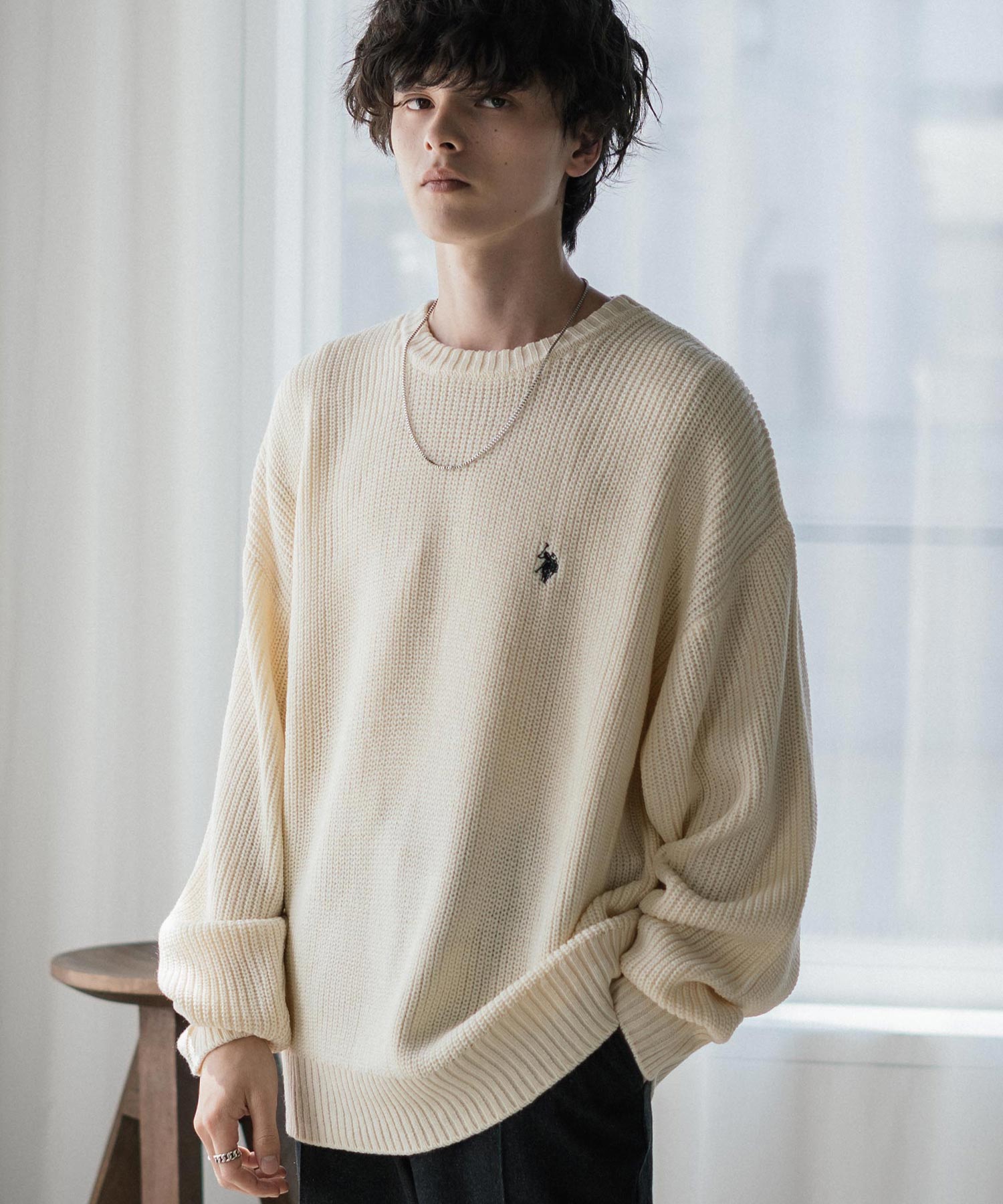 U.S. POLO ASSN. ユーエスポロアッスン 別注コラボ オーバーサイズワン