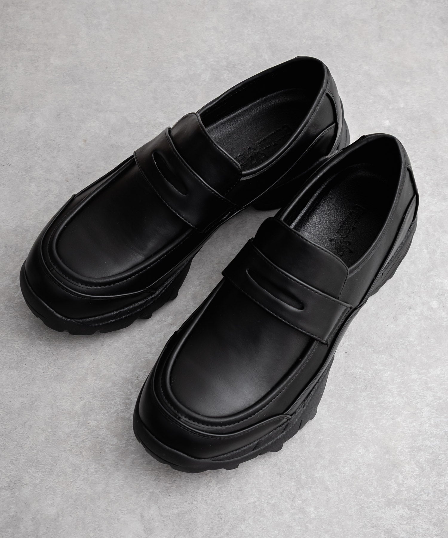 フェイクレザー/スエード厚底スニーカーローファー 15290 – Rocky Monroe