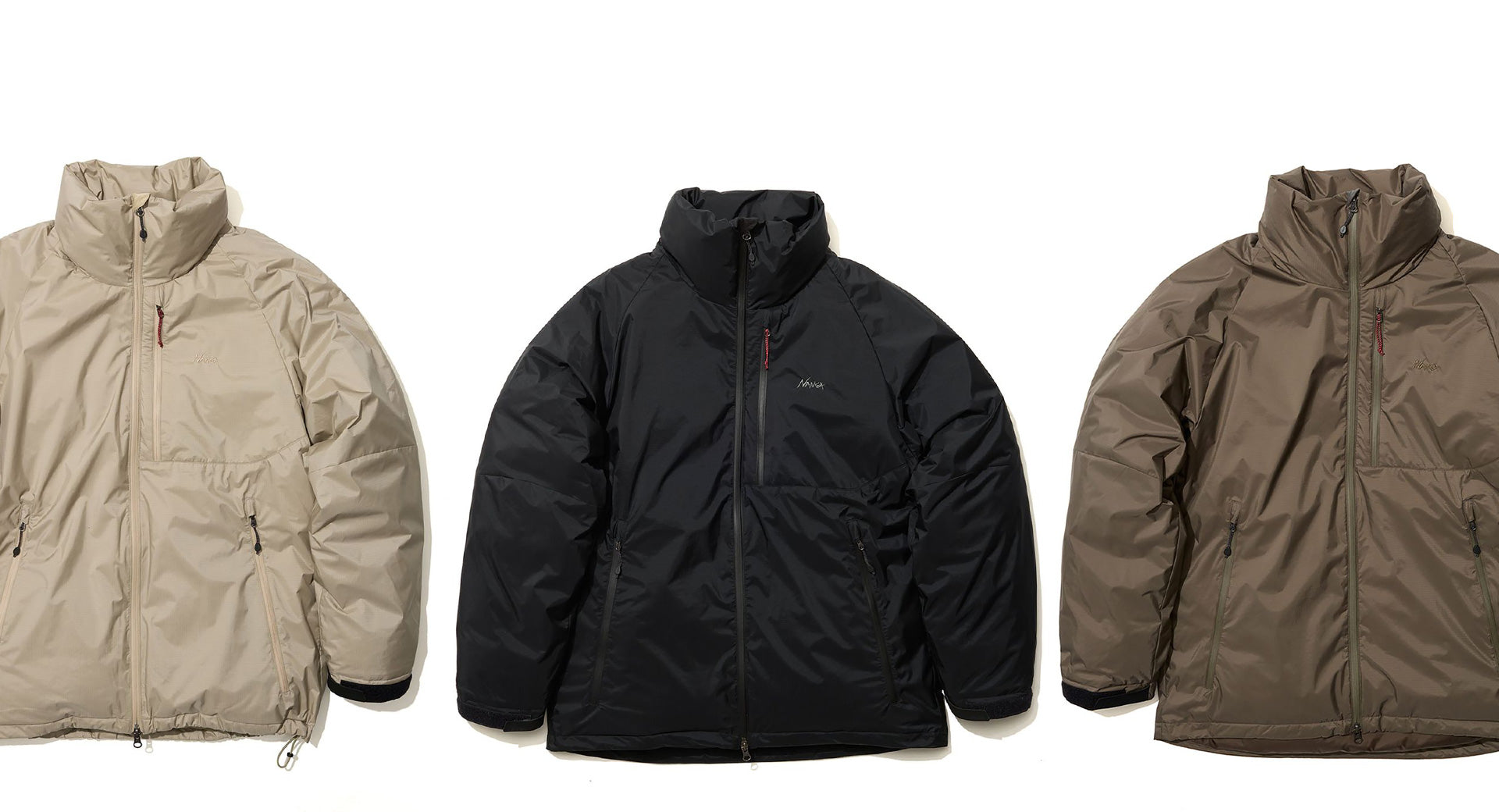 NANGA｜ナンガ スタンドカラー ダウンジャケット｜ROCOCO ONLINE STORE