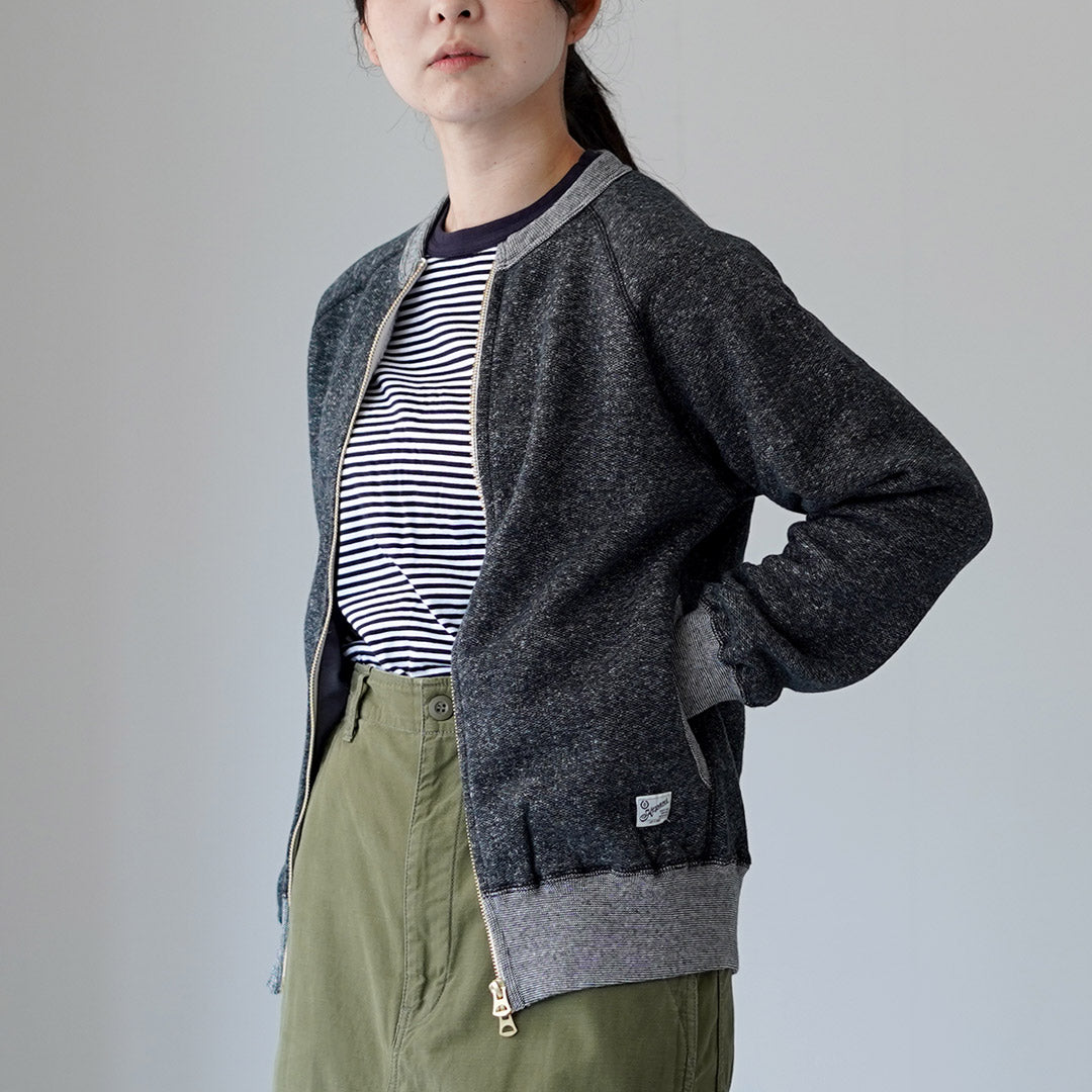 KEPANI（ケパニ） 別注 クルーネック フルジップ スウェット