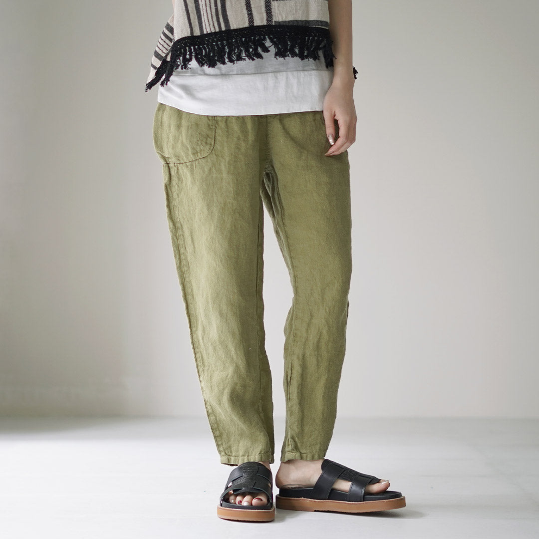 TUMUGU（ツムグ） ソリトリネン（1） イージーパンツ / レディース