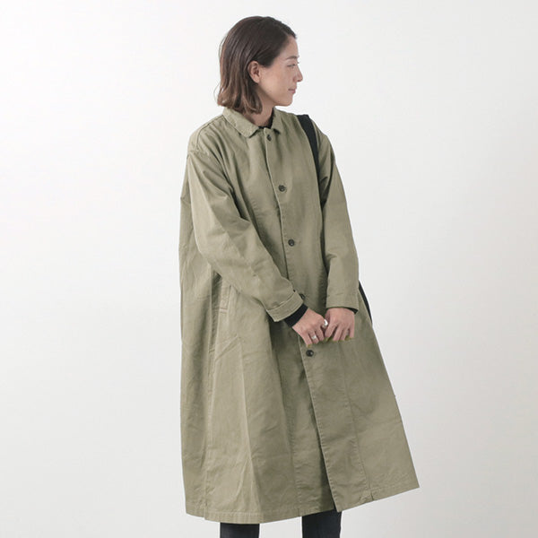 20％OFF】HARVESTY（ハーベスティ） チノクロス オーバーコート