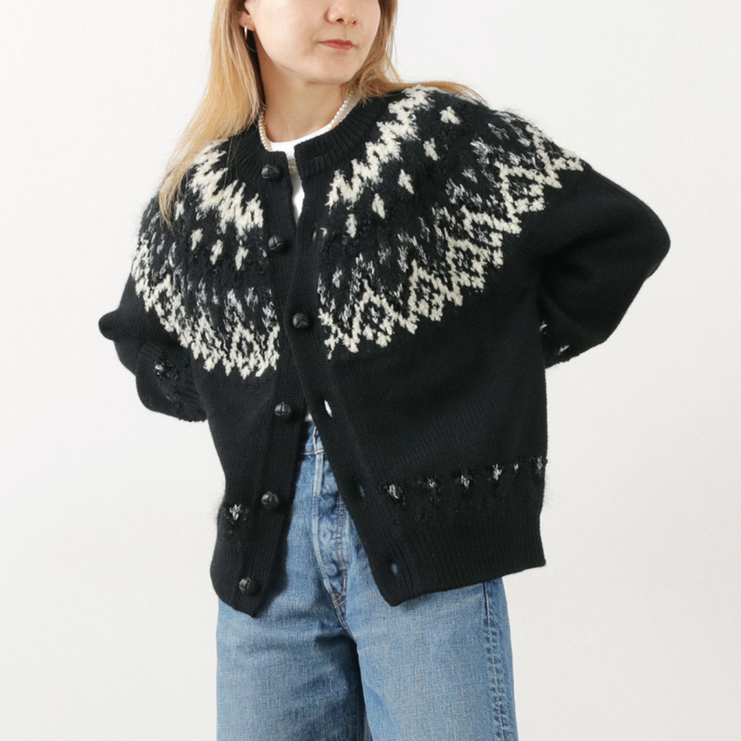 COOHEM（コーヘン） ノルディックニット カーディガン｜ROCOCO ONLINE