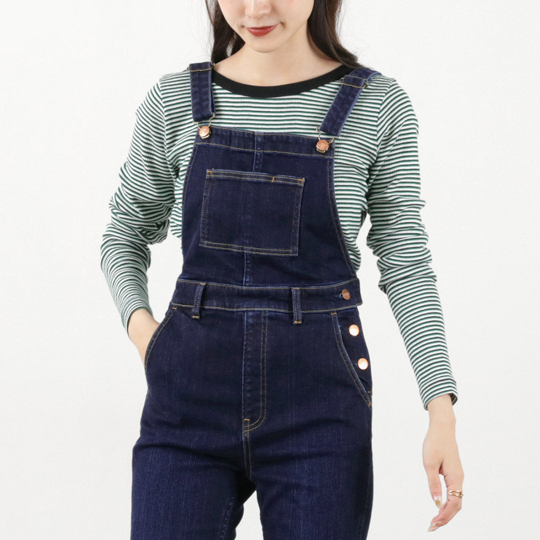 50％OFF】RED CARD（レッドカード） Lauryn スリム オーバーオール